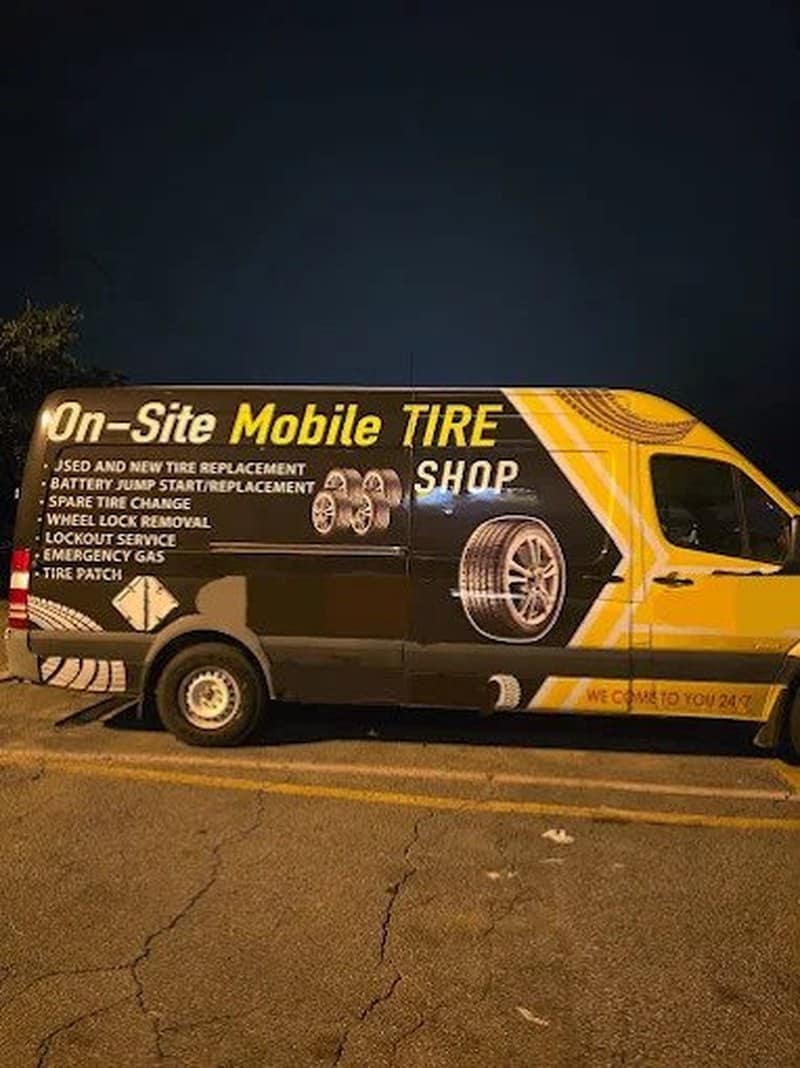 G.V.I Mobile Tire Rescue service van
